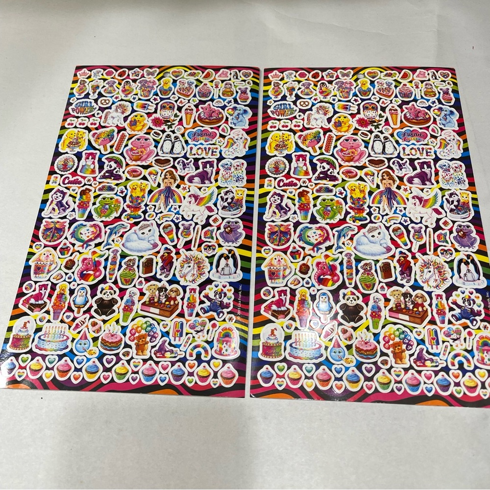 Lisa Frank sticks 2